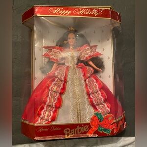 Happy Holidays 10th Anniversary 1997 Barbie